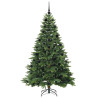 Árbol de Navidad artificial con 300 LED Verde 210 cm PE y PVC 4