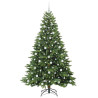 Árbol de Navidad artificial con 300 LED Verde 210 cm PE y PVC 3