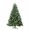 Árbol de Navidad artificial con 300 LED Verde 210 cm PE y PVC 4