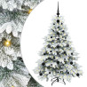 Árbol de Navidad artificial con 150 LED Verde 120 cm PE y PVC 2