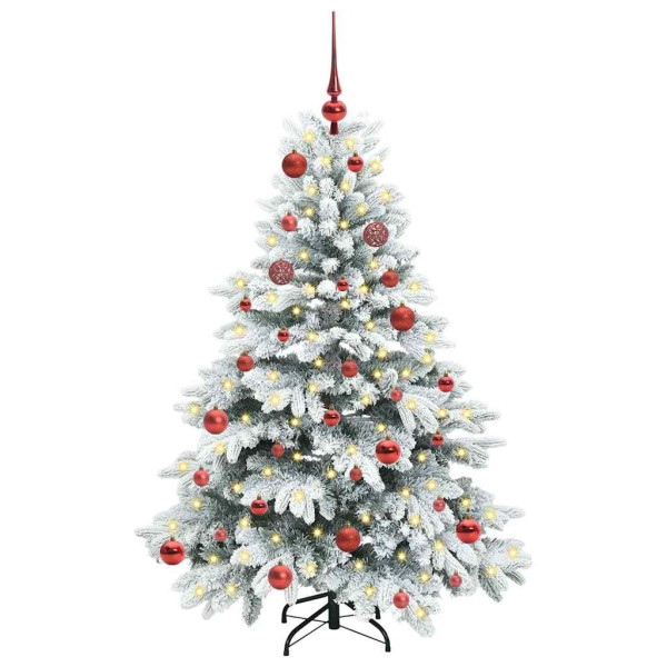 Árbol de Navidad artificial con 150 LED Verde 150 cm PE y PVC M 3