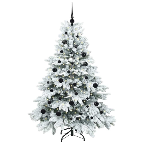 Árbol de Navidad artificial con 150 LED Verde 150 cm PE y PVC M 3