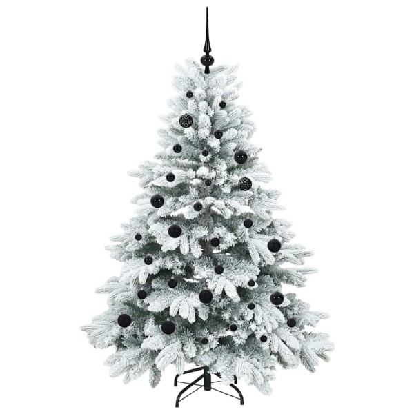 Árbol de Navidad artificial con 150 LED Verde 150 cm PE y PVC M 4