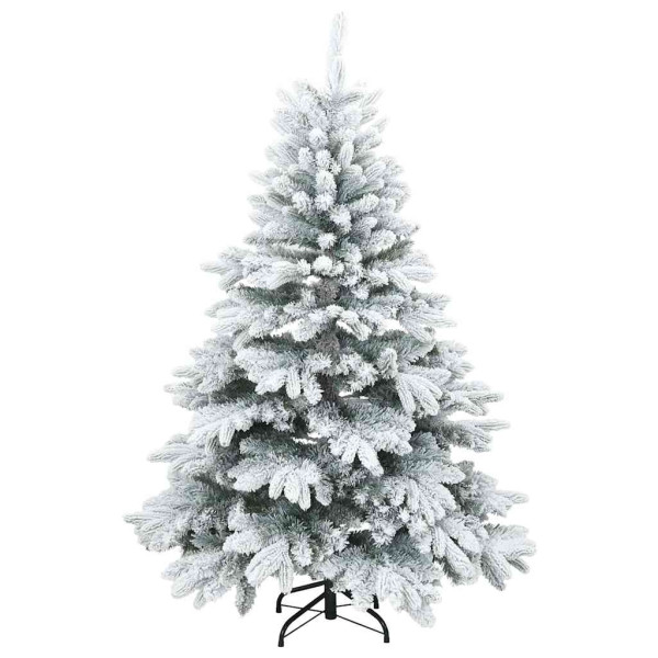 Árbol de Navidad artificial con 150 LED Verde 150 cm PE y PVC M 4