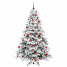 Árbol de Navidad artificial con 300 LED Verde 180 cm PE y PVC 4