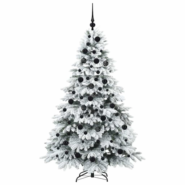 Árbol de Navidad artificial con 300 LED Verde 180 cm PE y PVC M 4