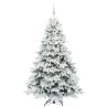 Árbol de Navidad artificial con 300 LED Verde 180 cm PE y PVC 3