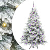 Árbol de Navidad artificial con 300 LED Verde 180 cm PE y PVC 2