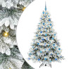 Árbol de Navidad artificial con 300 LED Verde 180 cm PE y PVC 2
