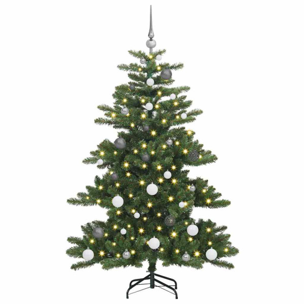 Árbol de Navidad artificial con ramas articuladas Verde 150 cm M 3
