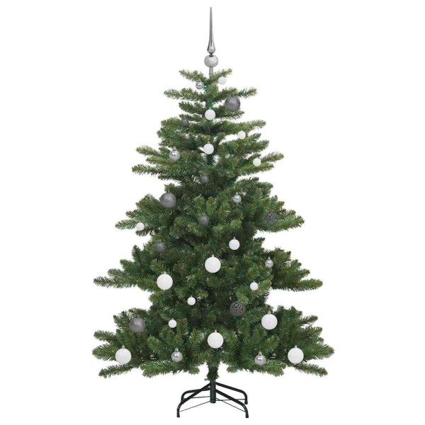 Árbol de Navidad artificial con ramas articuladas Verde 150 cm M 4