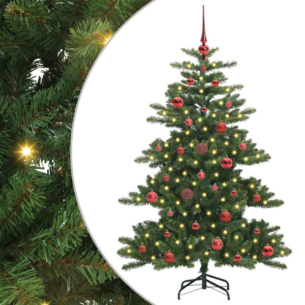 Árbol de Navidad artificial con ramas articuladas 150cm PVC M 2