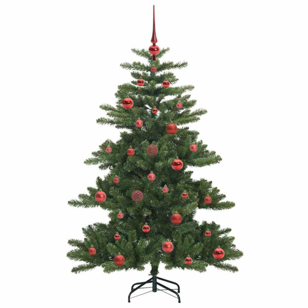 Árbol de Navidad artificial con ramas articuladas 150cm PVC M 4