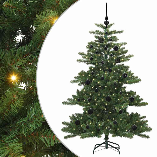 Árbol de Navidad artificial con ramas articuladas 150cm PVC M 2