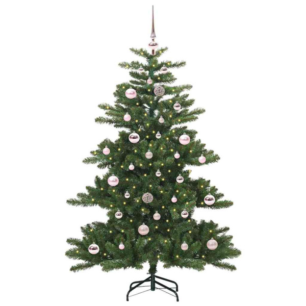 Árbol de Navidad artificial con ramas articuladas Verde 150 cm M 2