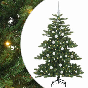 Árbol de Navidad artificial con ramas articuladas 150cm PVC H