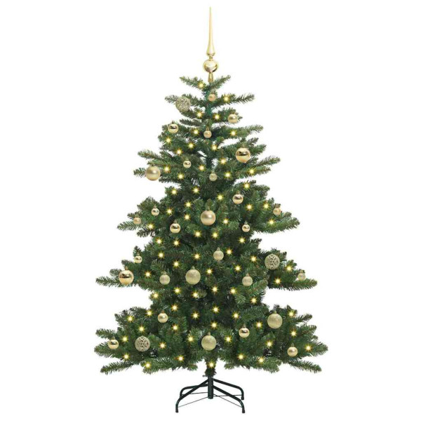 Árbol de Navidad artificial con ramas articuladas 150cm PVC M 3