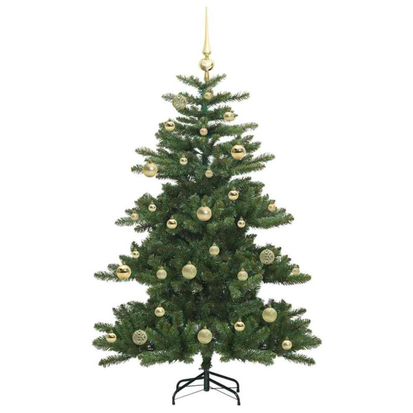 Árbol de Navidad artificial con ramas articuladas 150cm PVC M 4
