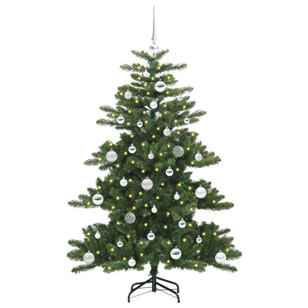 Árbol de Navidad artificial con ramas articuladas 150cm PVC M 3