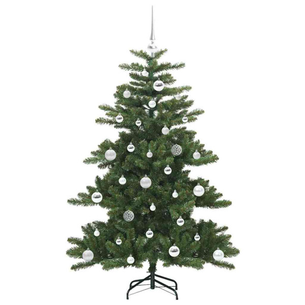 Árbol de Navidad artificial con ramas articuladas 150cm PVC M 4