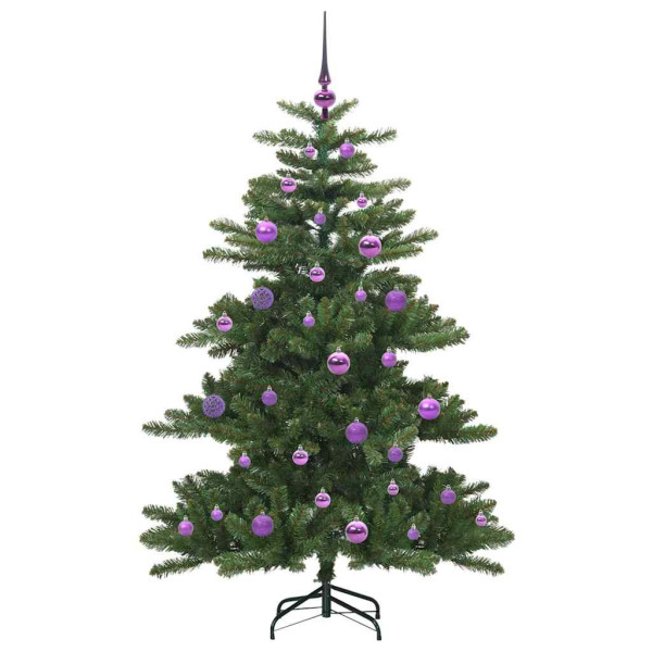 Árbol de Navidad artificial con ramas articuladas 150cm PVC M 4