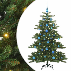 Árbol de Navidad artificial con ramas articuladas 150cm PVC H