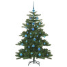 Árbol de Navidad artificial con ramas articuladas 150cm PVC 4