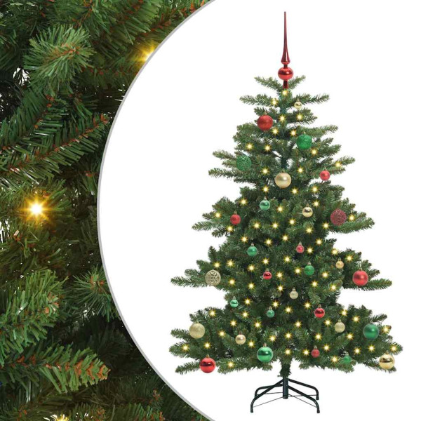 Árbol de Navidad artificial con ramas articuladas 150cm PVC M 2