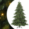 Árbol de Navidad artificial con ramas articuladas Verde 180 cm 2