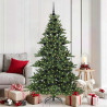 Árbol de Navidad artificial con ramas articuladas Verde 180 cm 1