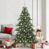 Árbol de Navidad artificial con ramas articuladas 180cm PVC 1