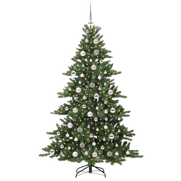 Árbol de Navidad artificial con ramas articuladas 180cm PVC M 3
