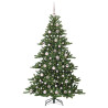 Árbol de Navidad artificial con ramas articuladas 180cm PVC 3