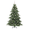 Árbol de Navidad artificial con ramas articuladas 180cm PVC 4