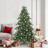 Árbol de Navidad artificial con ramas articuladas 180cm PVC 1