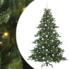 Árbol de Navidad artificial con ramas articuladas 180cm PVC 2
