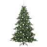 Árbol de Navidad artificial con ramas articuladas 180cm PVC 3
