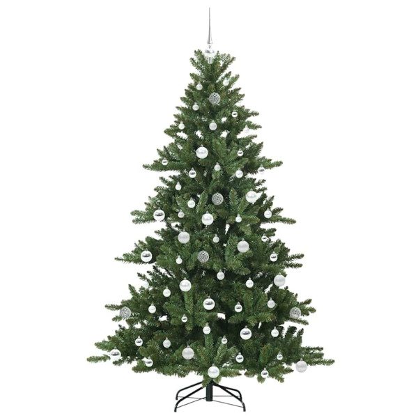 Árbol de Navidad artificial con ramas articuladas 180cm PVC M 4