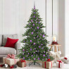 Árbol de Navidad artificial con ramas articuladas 180cm PVC 1