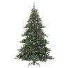Árbol de Navidad artificial con ramas articuladas 180cm PVC 3