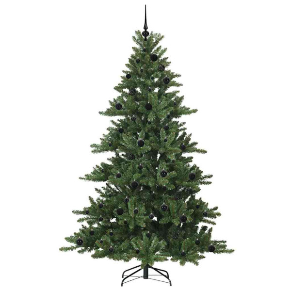 Árbol de Navidad artificial con ramas articuladas Verde 210 cm M 3