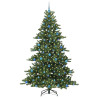 Árbol de Navidad artificial con ramas articuladas 210cm PVC 3