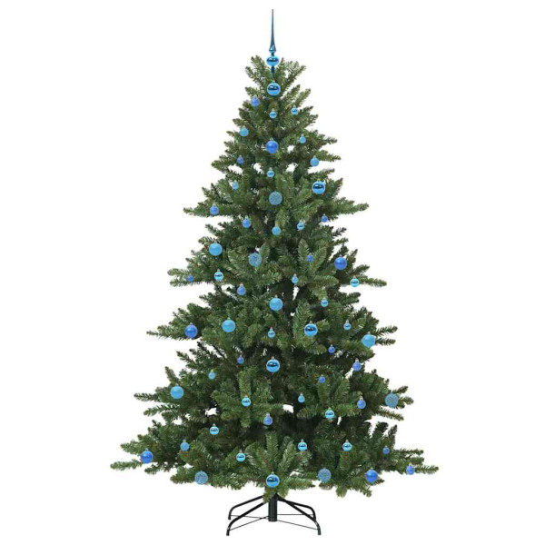 Árbol de Navidad artificial con ramas articuladas 210cm PVC M 4