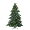 Árbol de Navidad artificial con ramas articuladas 210cm PVC 4