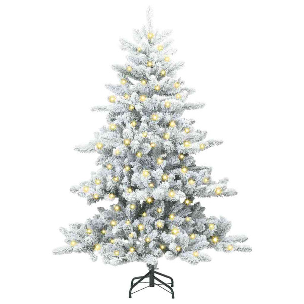 Árbol de Navidad artificial con ramas articuladas 150 cm PVC M 3