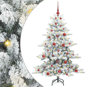 Árbol de Navidad artificial con ramas articuladas 150cm PVC H