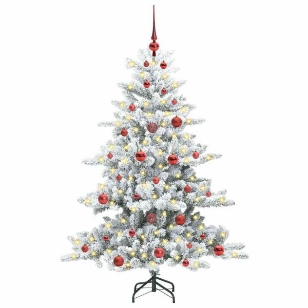 Árbol de Navidad artificial con ramas articuladas 150cm PVC M 3