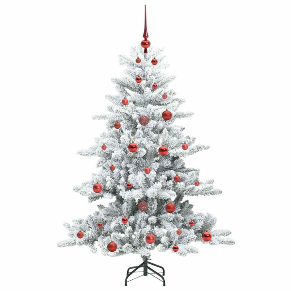 Árbol de Navidad artificial con ramas articuladas 150cm PVC M 4