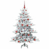 Árbol de Navidad artificial con ramas articuladas 150cm PVC 4
