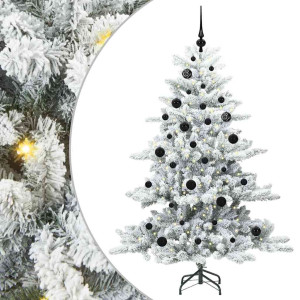 Árbol de Navidad artificial con ramas articuladas 150cm PVC H